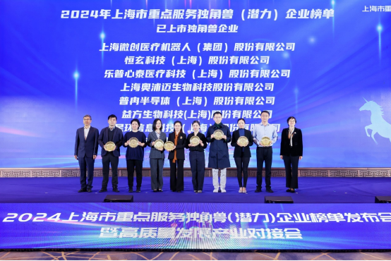 喜报！微扑克俱乐部股份入选“2024年上海市重点服务独角兽（潜力）企业”(图4)